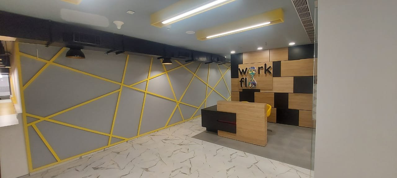 Work flo office interior design by AIA India