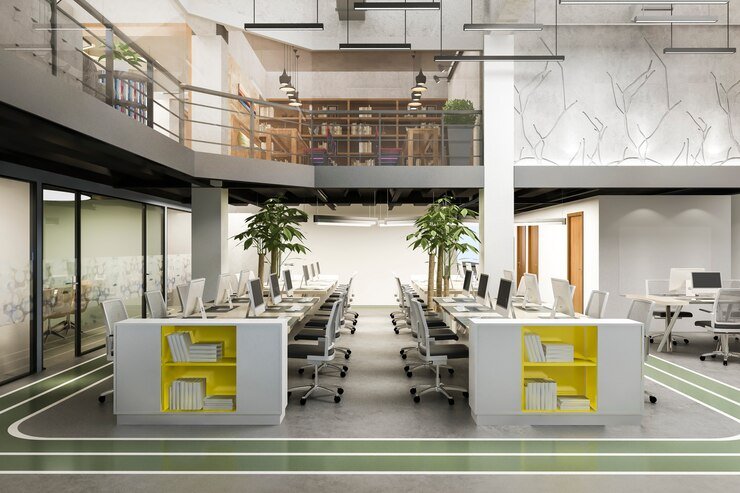 AI-Powered Corporate Office Interiors