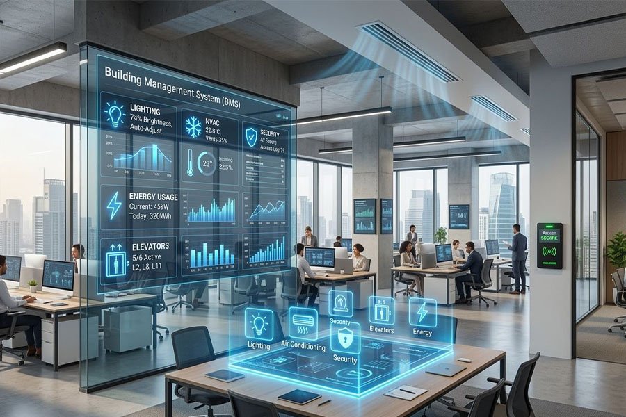 What is BMS (Building Management System) in Office Design? A Plain-English Guide