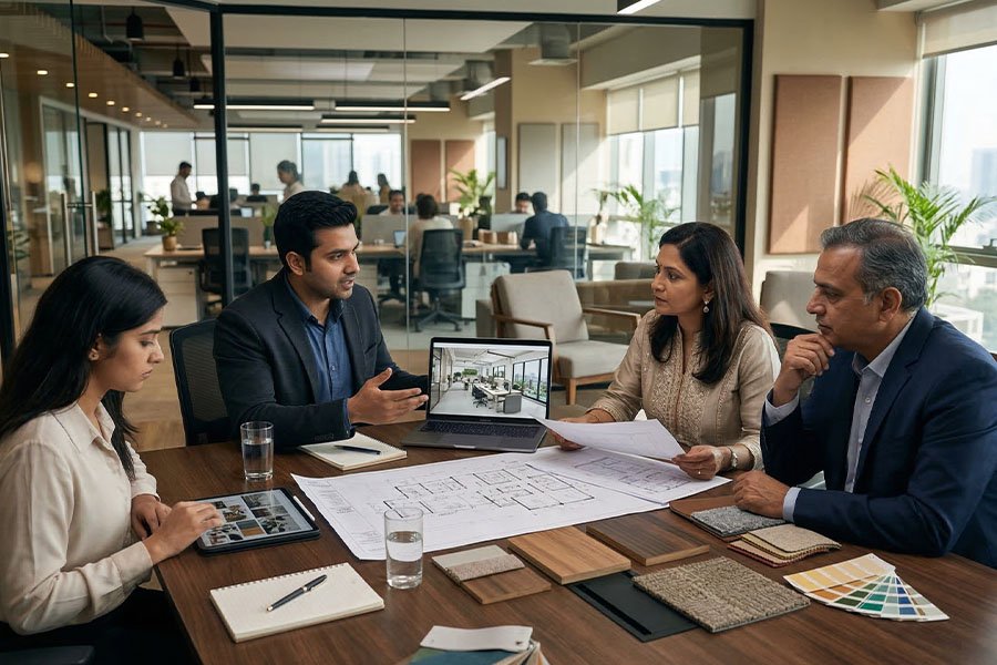 office interior designer in Delhi NCR